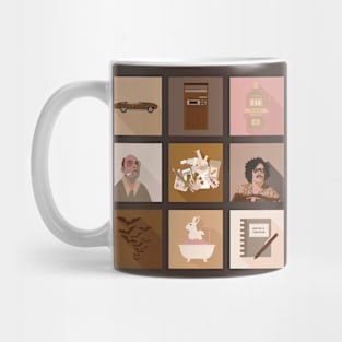 Fear and Loathing in Las Vegas Tribute: 9 Iconic Scenes Reimagined Mug